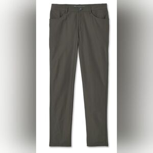 Vuori Meta Pants Size 32Zip Pocket Flat Front charcoal